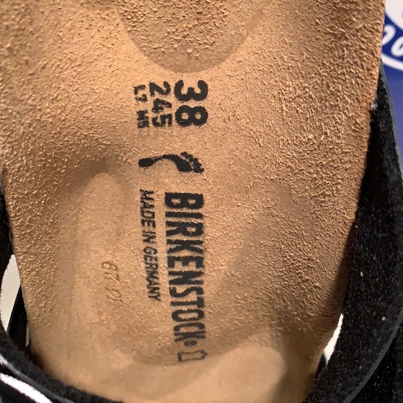 BIRKENSTOCK NEW! Salina Black Sandals 38 - Picture 4 of 7